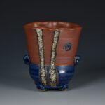 Extra Small Vase - birch blue