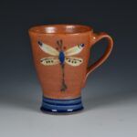 Imperial Cup with handle - dragonfly blue