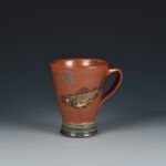 Imperial Cup with handle - fish green
