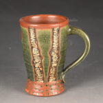 Imperial Cup with handle - birch green